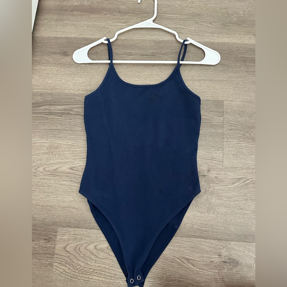 Forever 21 size XS blue body suit